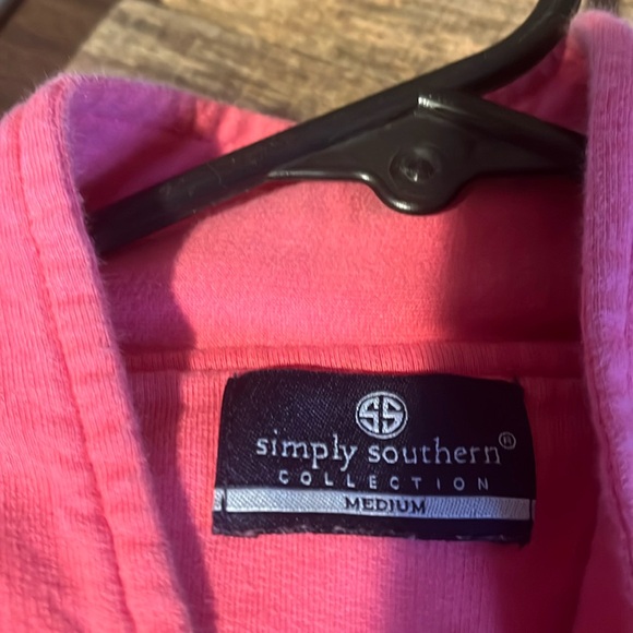 ๐ฐBOGO FREE Simply Southern Quarter Zip Pullover Sweatshirt Top - Picture 3 of 7